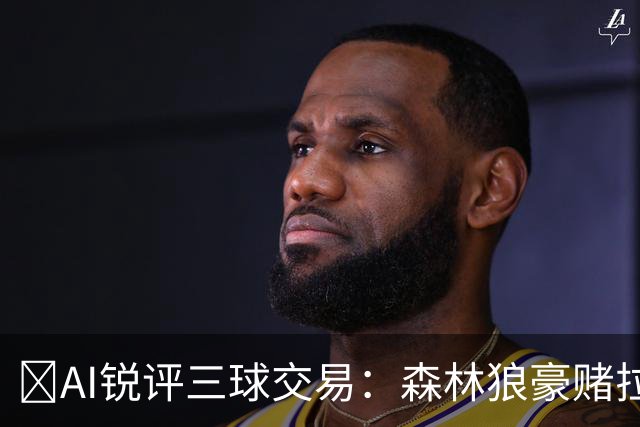 🤖AI锐评三球交易：森林狼豪赌拉梅洛得分B 黄蜂高位套现获评A-